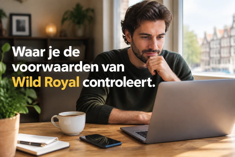 Waar je de voorwaarden van Wild Royal controleert