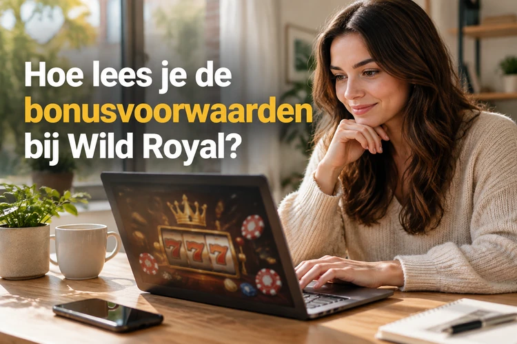Hoe lees je de bonusvoorwaarden bij Wild Royal?