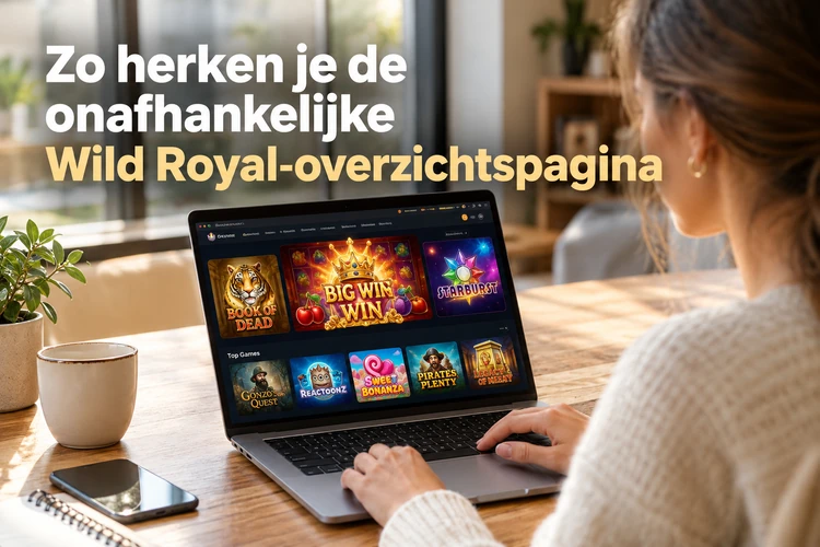 Zo herken je de onafhankelijke Wild Royal-overzichtspagina