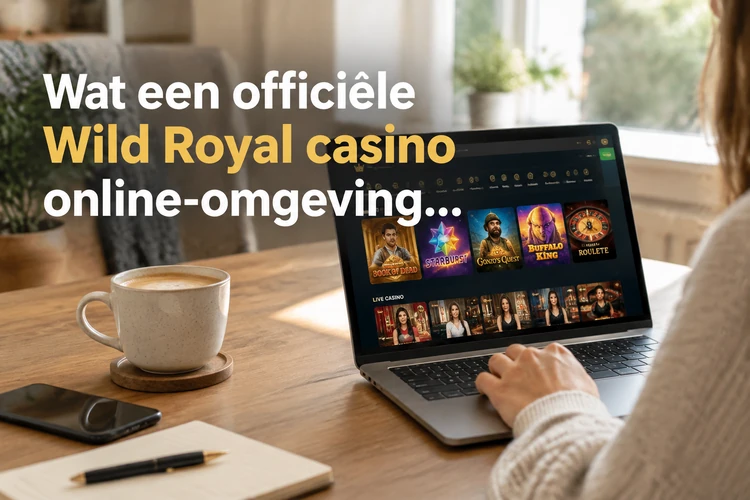 Wat een officiële Wild Royal casino online-omgeving normaal laat zien