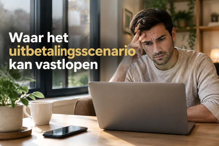Waar het uitbetalingsscenario kan vastlopen
